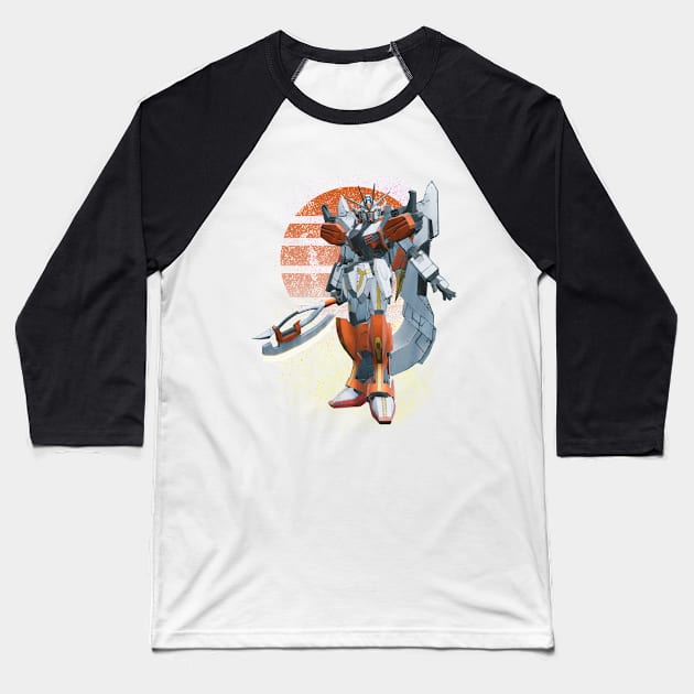 Gundam Strike Kai Baseball T-Shirt by gblackid